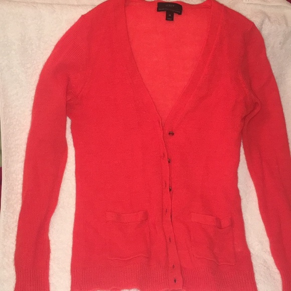 J. Crew Cardigan Alpaca Italian Blend - Picture 5 of 5